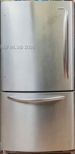 Kenmore Stainless Steel Bottom Freezer Refrigerator