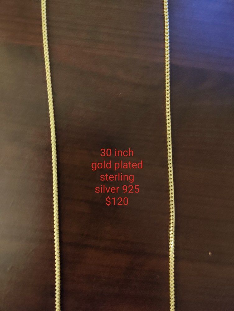 Sterling silver chain