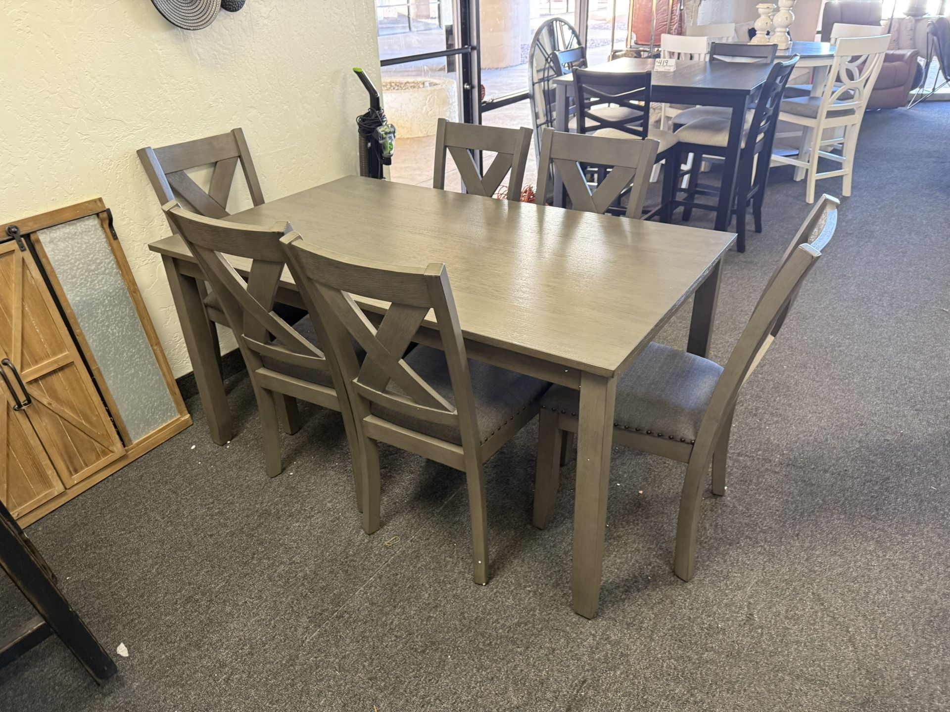 Dining Set With 6 Chairs