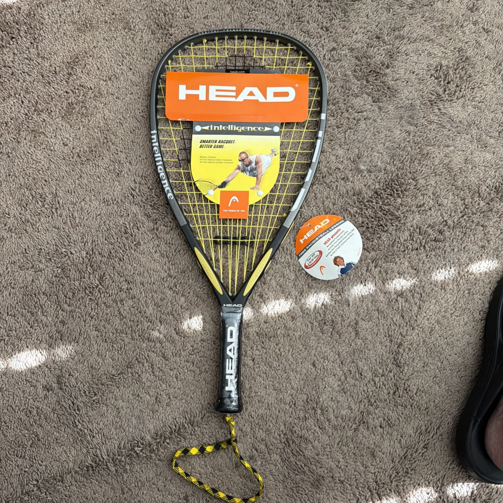 Head Intelligence Powerframe i.165 Raquetball Raquet New