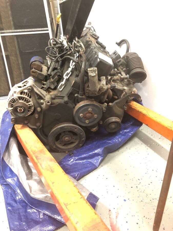 1996/2006 Jeep Tj 6 Cylinder 4.1 Engine-transmission manual-transfer Case-Engine Harness-ECU All For $650 or OBO