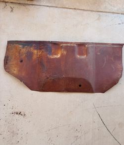 Vw oval beetle 52-57 luggage tray metal