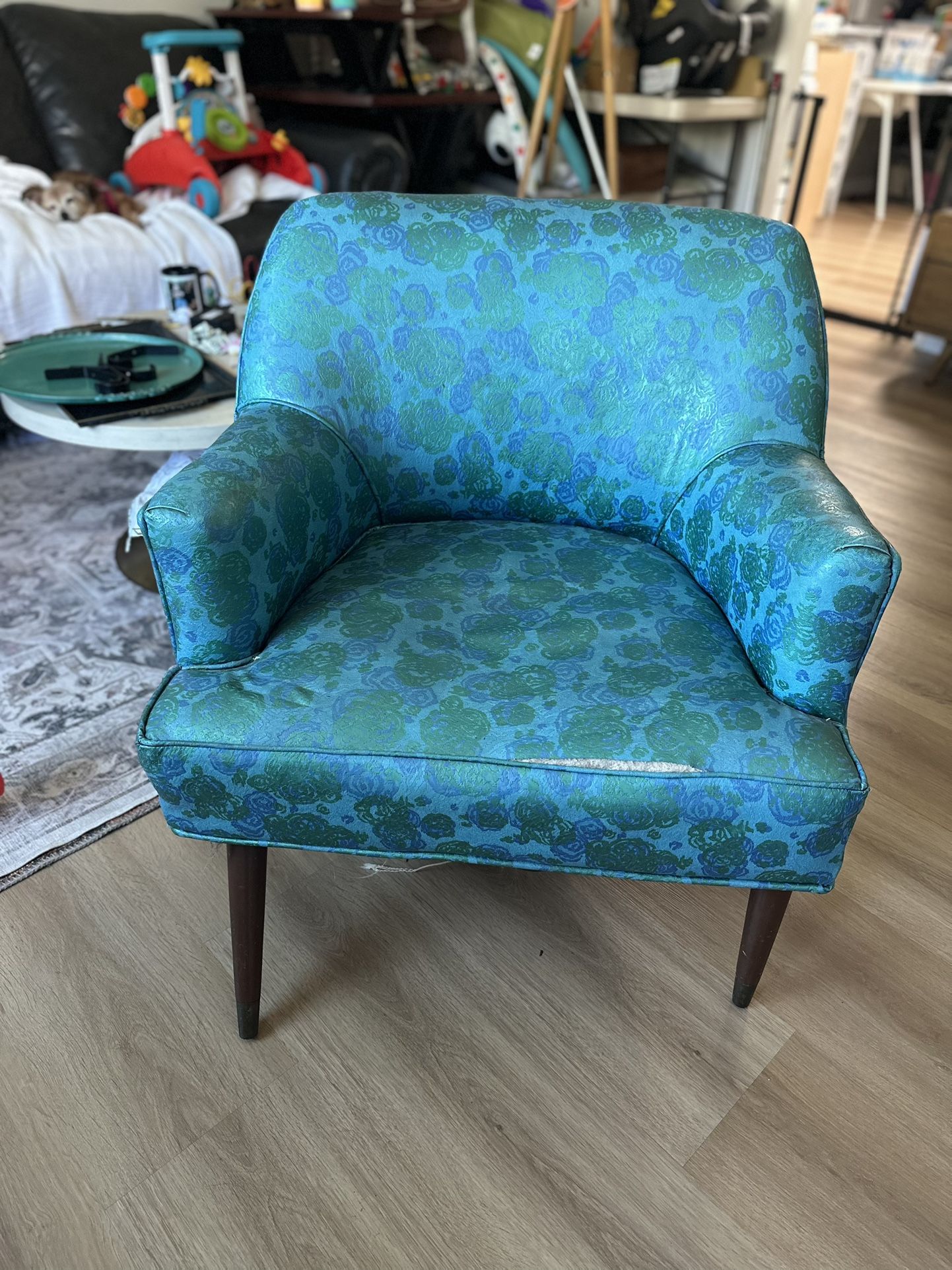 Vintage Mid Century Modern Accent Char