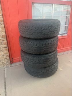 275/60r20 Tire Set ALL TERRAIN