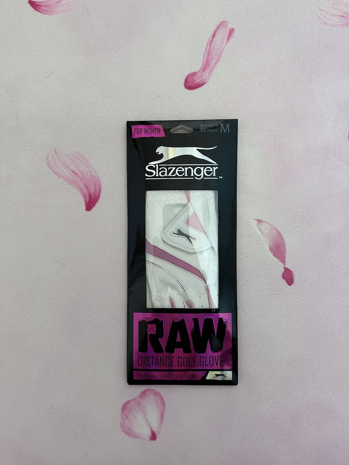 New Slazenger RAW Distance Golf Glove (Women’s, Size M, Left Hand)