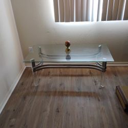 Ashley Furniture Glass Coffee Table 