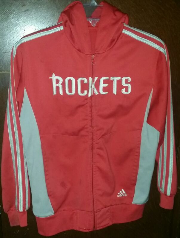 Youth Houston Rockets Zip Up Jacket