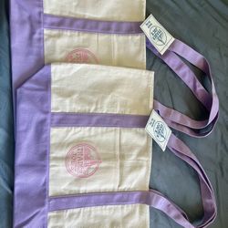 Trader Joes Large Lavender Tote 