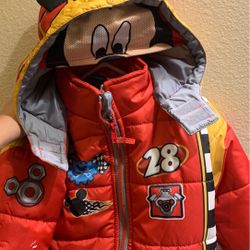 Mickey Mouse rain coat