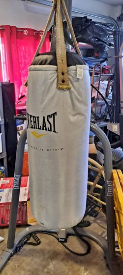 Everlast Heavy Punching Bag with Stand+free bonus