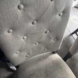 5 dinning chairs need cleaning