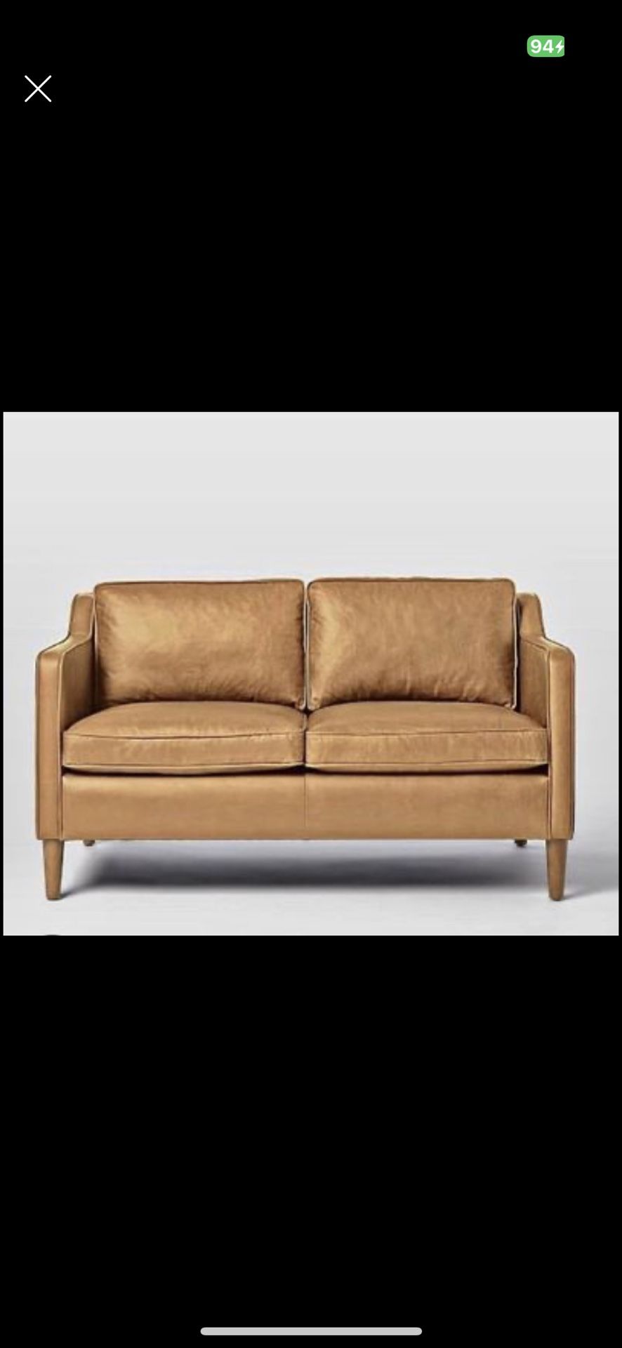 West Elm Hamilton Loveseat