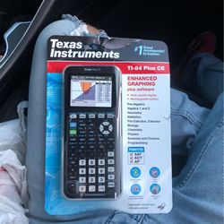 TI-84 Plus CE (Enhanced Graphing Plus Software) 