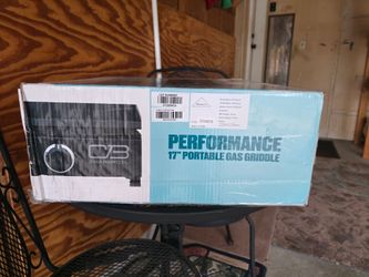 Portable 17" Gass griddle