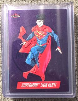 Fleer Ultra Superman Lot of 4