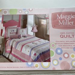  New Full/Queen  Ballerina  Bedding set $45 or BO
