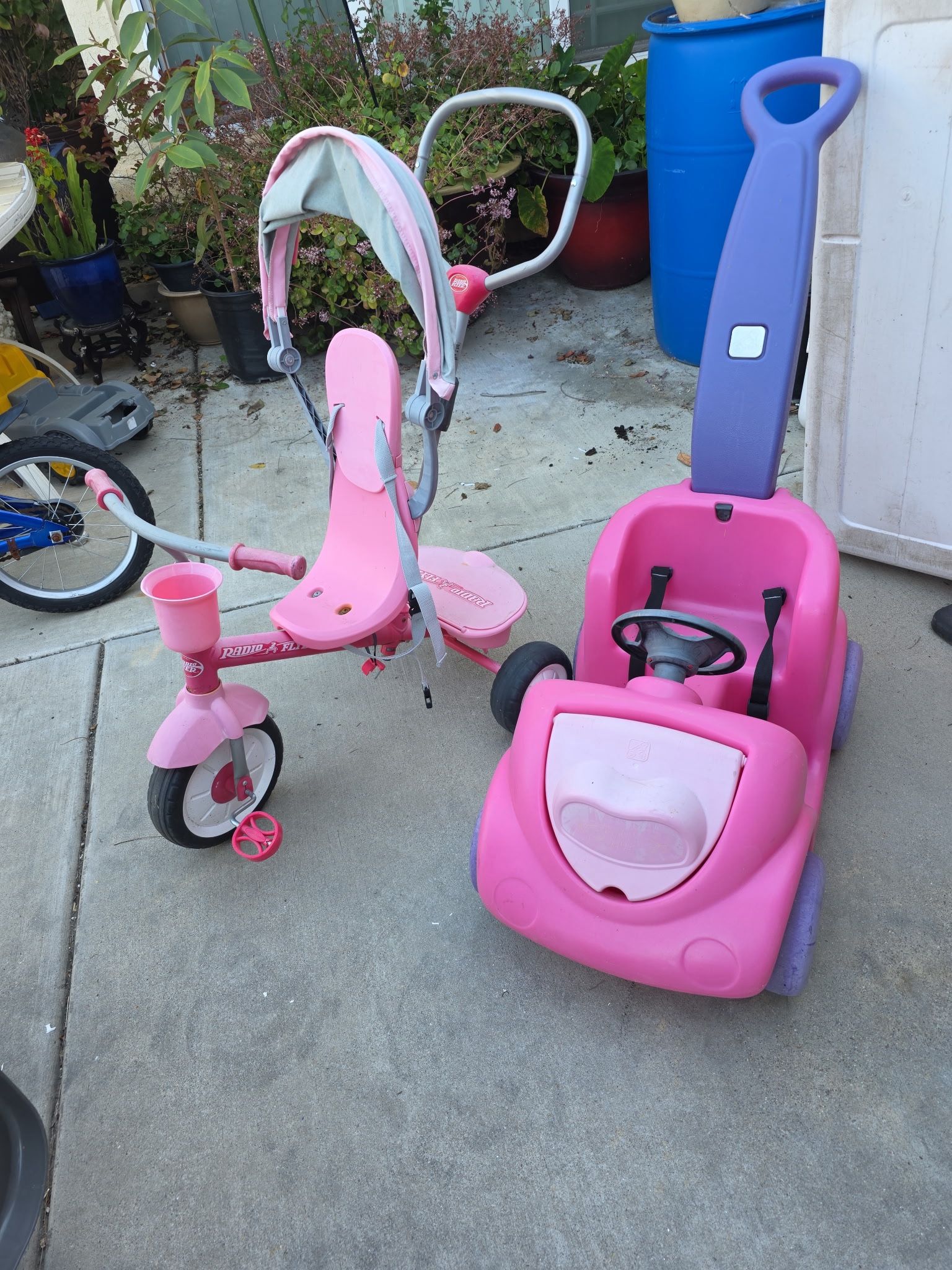 Bike And Stroller/cart