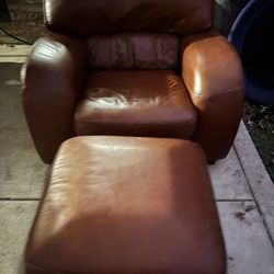 Leather Sofa 
