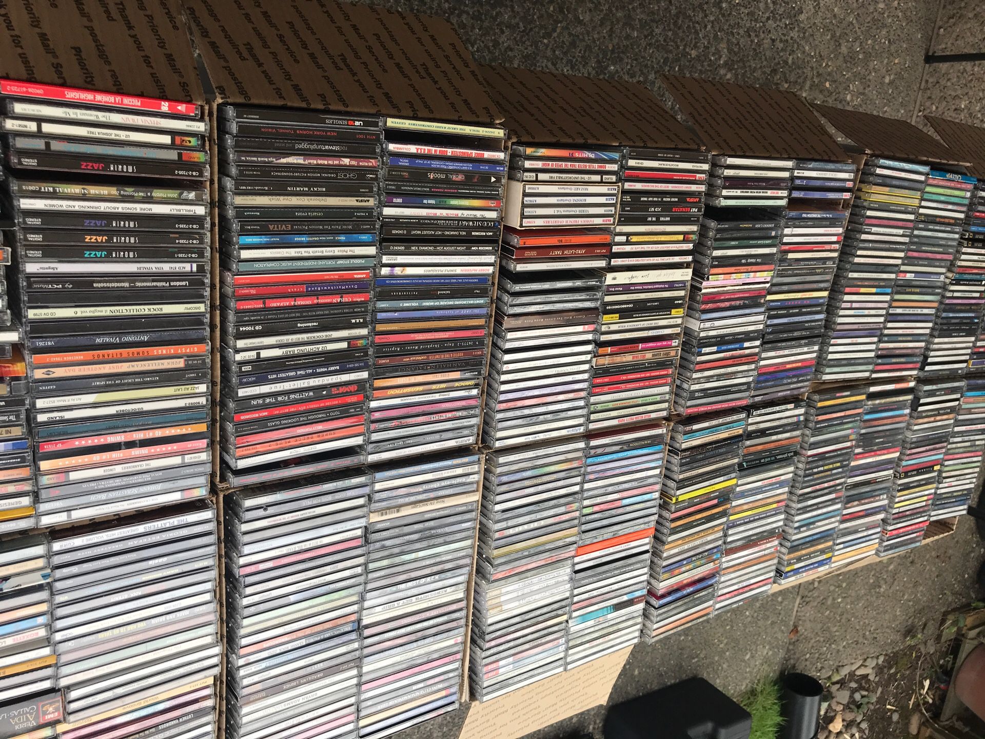 More than 1000 CD with good music