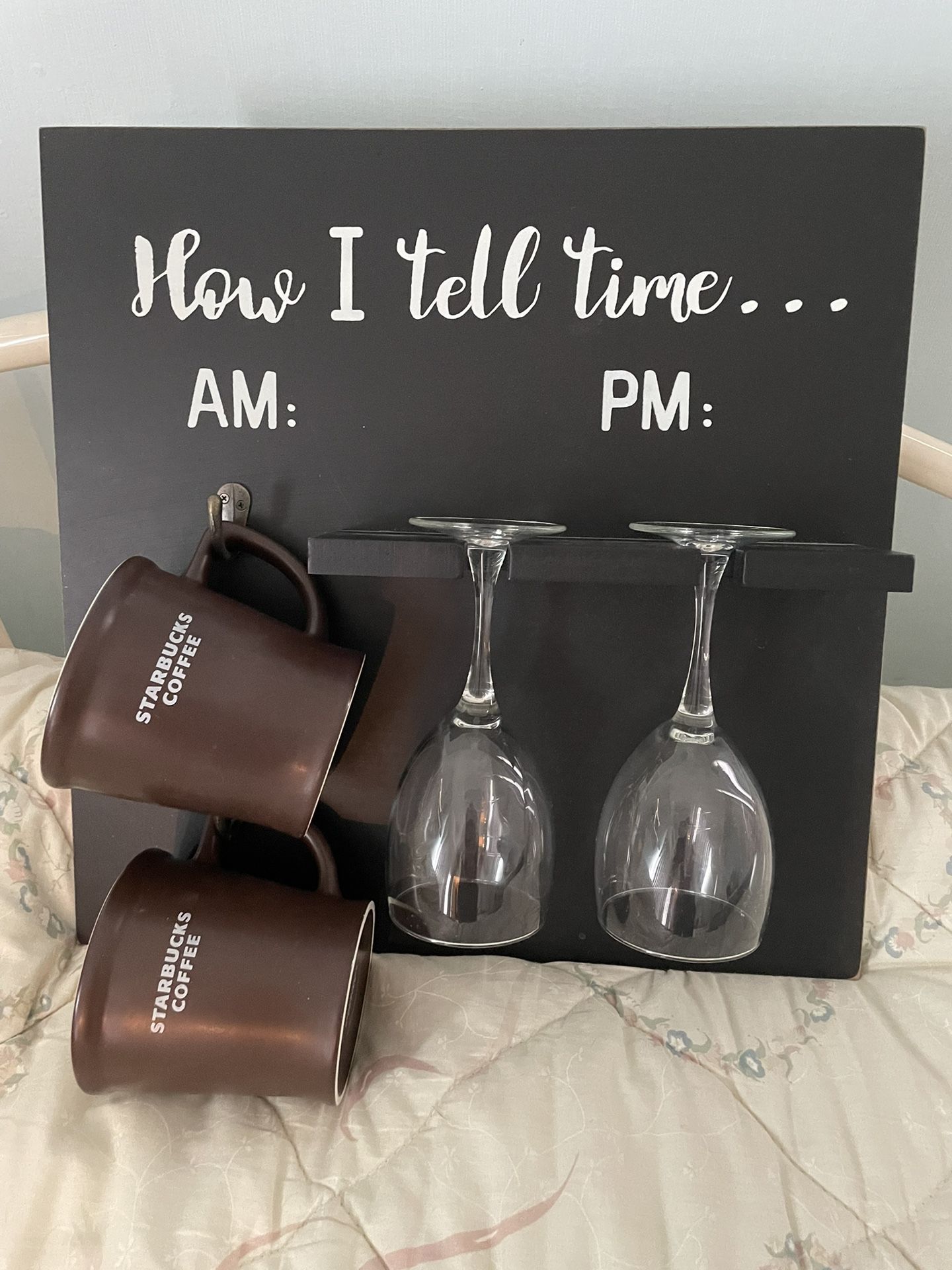 How I tell time... decoration