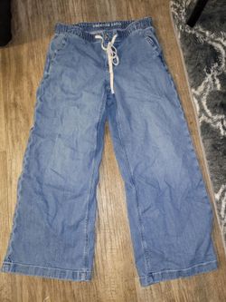 Wide leg jeans