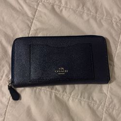 Coach Blue Wallet