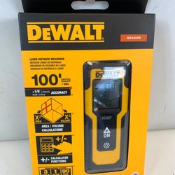 DeWalt 100' Laser Measurer NEW