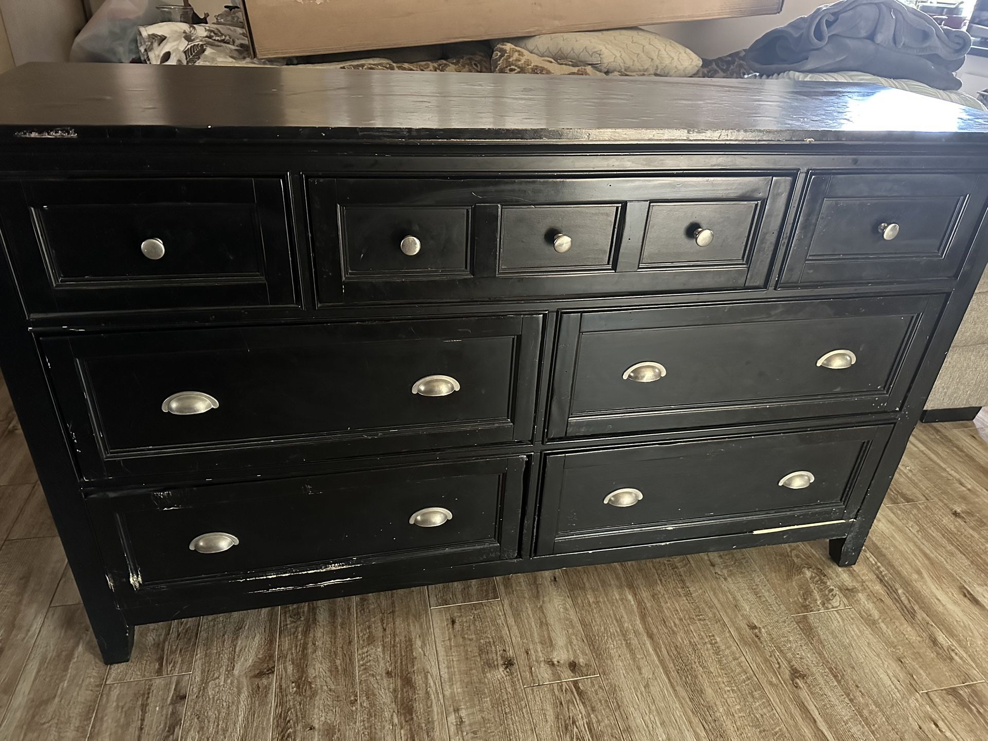 Black Drawer With Mirror
