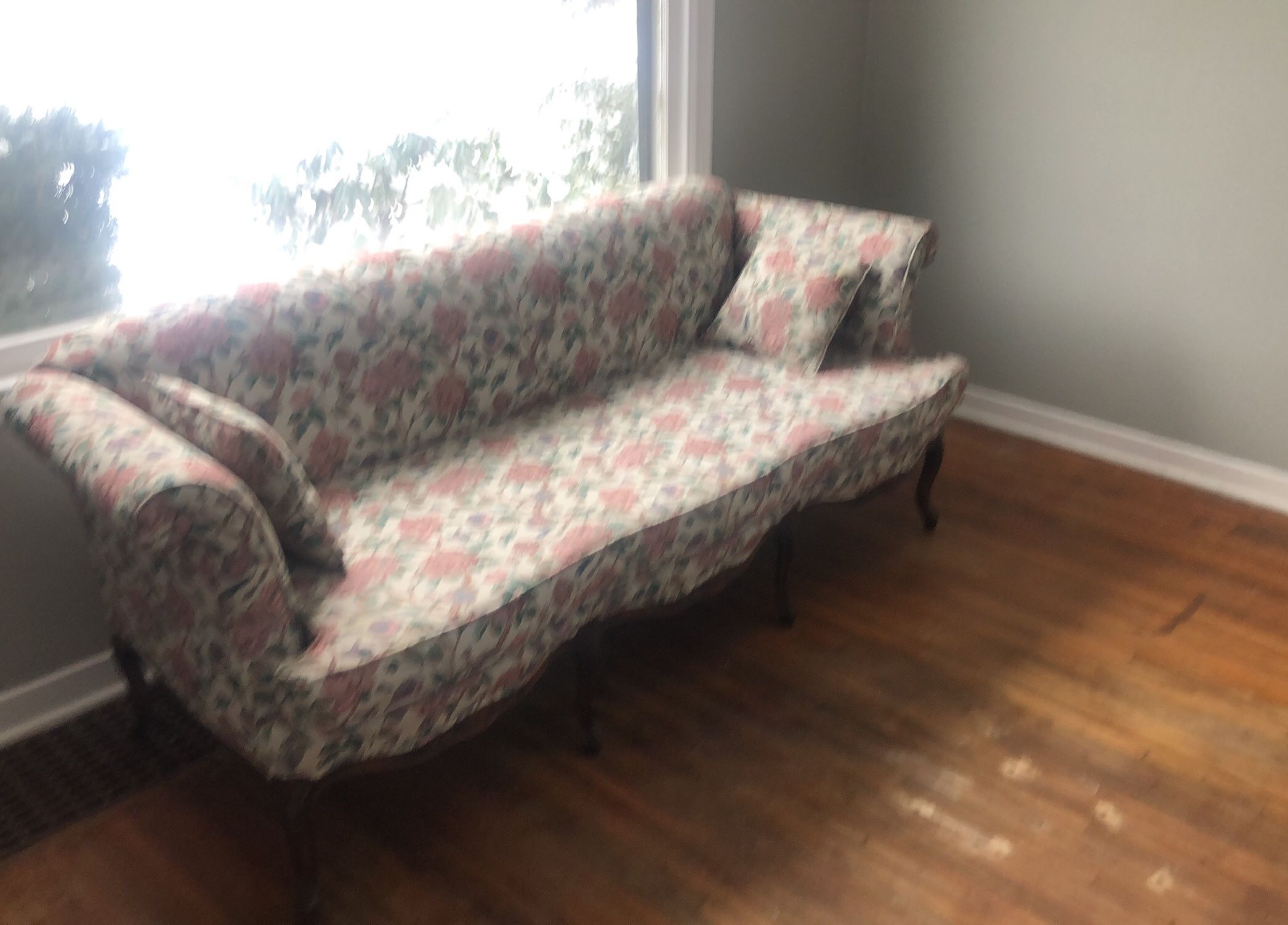 Antique Couch And Chair 