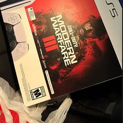 PlayStation 5 disk version modern warfare bundle