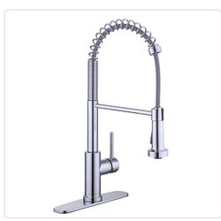 Glacier Bay Single Handle Spring Neck Mew Open Box 