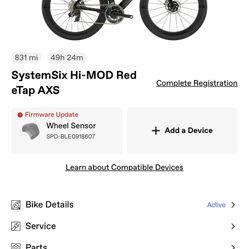 Cannondale SystemSix Hi-Mod 54