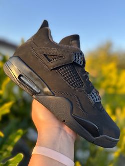 Jordan 4 ‘Black cat’ size 7y & 10m, 12m