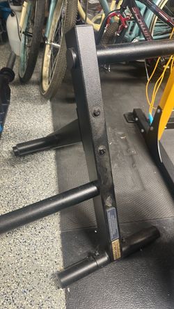 Olympic weight plate tree