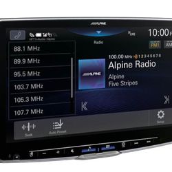 Alpine  iLX-F511
Halo11 Series Single-DIN 11" Digital Multimedia Receiver with Wireless/Wired Apple CarPlay and Android Auto, Bluetooth® and SiriusXM®