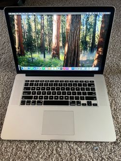 Macbook Pro 2015 15" Core I7 Ram 16gb SSD 256Gb