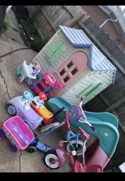Kids Toys, House, Bike