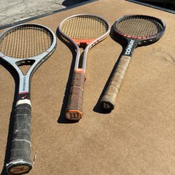 Tennis Rackets Collectables Vintage