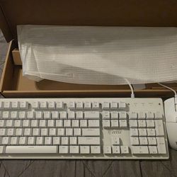 Msi gaming mechanical wired keyboard combo