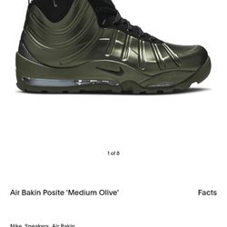 Nike Air Bakin Foam Posite Sz7 Clean Worn Twice Like New 7 Will Trade