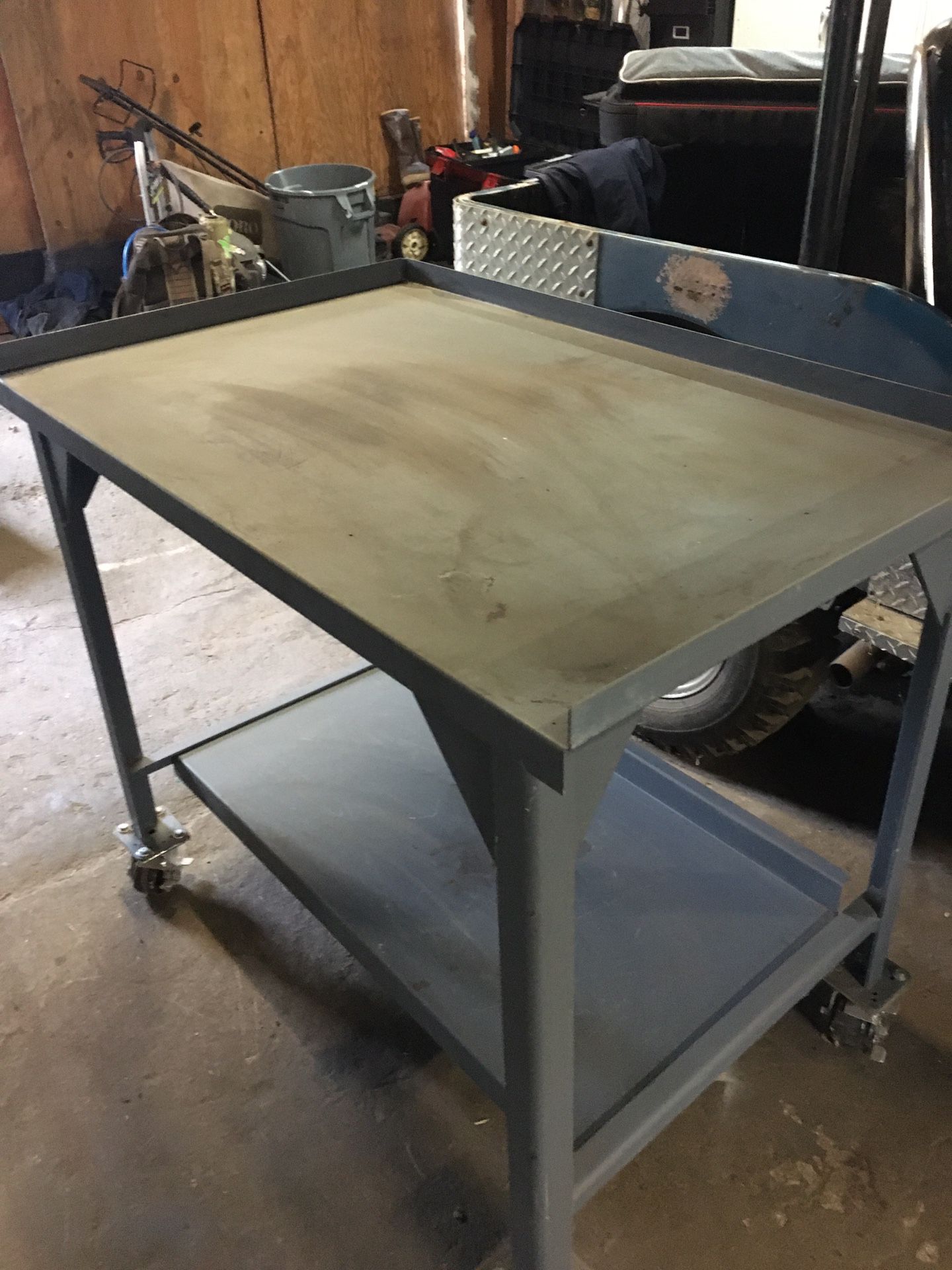 Metal Work Table 