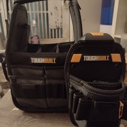 Brand New Tough Built tote and pouch 