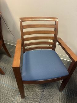 Free - Six chairs. Good condition - some small nicks on wood frame.