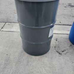 55 Gallon Metal Drum With Lid