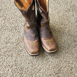 TJayz Square Toe Cowboy Boots 