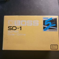 Over Drive Pedal Electric Guitar 