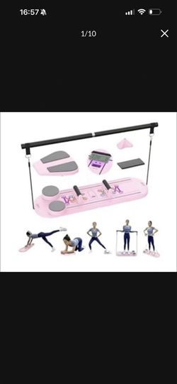 Brand new in box Brand New In Box Unopened       Pilates Board, Pilates Reformer Set, Pilates Machine 15-in-1 Multifunctional Abdominal Board for Home