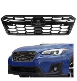 Front Upper Grille Assy Compatible With 2018-2020 Subaru Crosstrek
