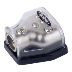 XSCORPION GDB0248P 0G In Platinum Ground / Power Distribution Block 0 2 4 8 Gauge Output