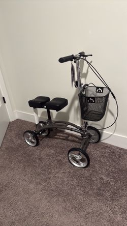 Knee Scooter Walker with Basket